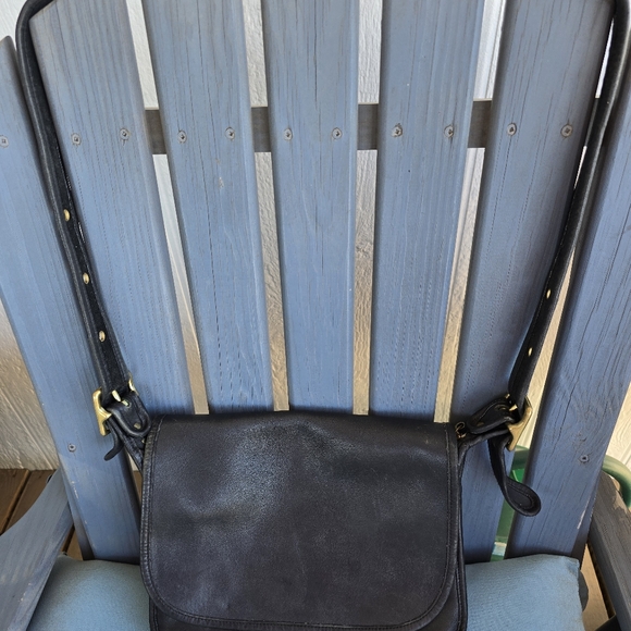 Coach Legacy No F13- 9951Black Leather Crossbody Bag Great Condition 10x11 - Picture 3 of 16